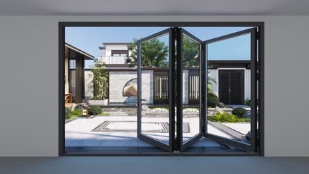 🚪Brand New Aluminum Bifold Patio Door For Sale | Fast Pickup | Multiple Size Available 🦺