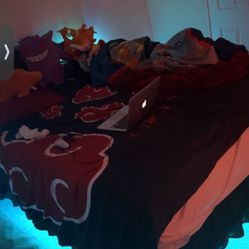 Queen Size Bed With Spring Box And Frame