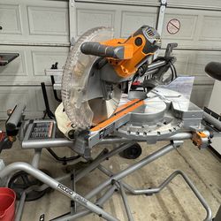 Miter Saw, Ridgid 12” Sliding Saw