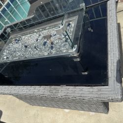 Propane Fire Pit Table 