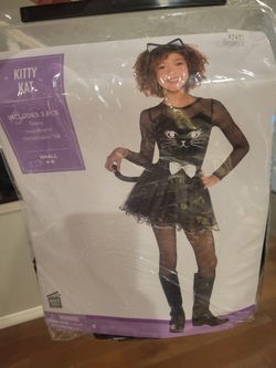 Kitty Kat Costume Kids Small 4-6
