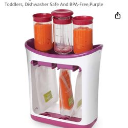 Squeeze Station For Homemade Baby Food