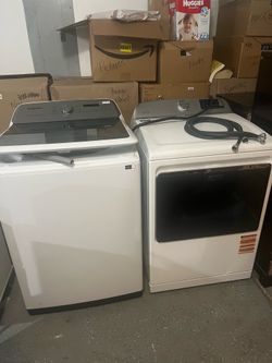 SAMSUNG WASHER / MAYTAG DRYER