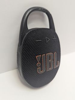 JBL Clip 5 Portable Bluetooth Speaker Black Ultra-Compact Waterproof Wireless