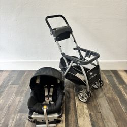CHICCO KEYFIT KADDY STROLLER AND CAR SEAT!!