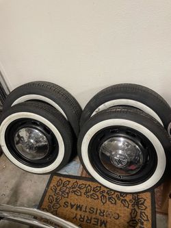 1966 vw bug rims and tires