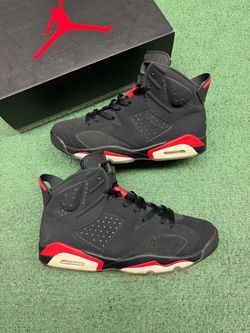 JORDAN 6 BLACK INFRARED 2019 SIZE 11.5