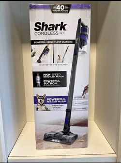 New!! Shark Pet Bagless Cordless Washable Filter Stick Vacuum, XL Dust Cup, LED Lights, Removable Handheld