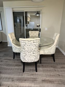 Glass Dinning Table