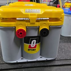 Optima Yellow Top 34 78 Optima blue top 34M Marine Odyssey 48 H6 94r H7 49 H8 High performance AGM Batteries for car suv truck van rv boat atv sounds 