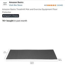 Exercise Equipment Mat / Floor Protector - NEW