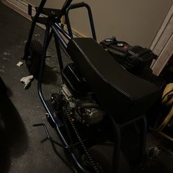 Mini Bike Engine Has Less Than Five Hours On It, But It Has Been Crashed. It’s A Pretty Easy Fix Still Runs Good.