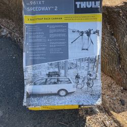 961XT Speedway2 Thule brand new two bike strap rack carrier