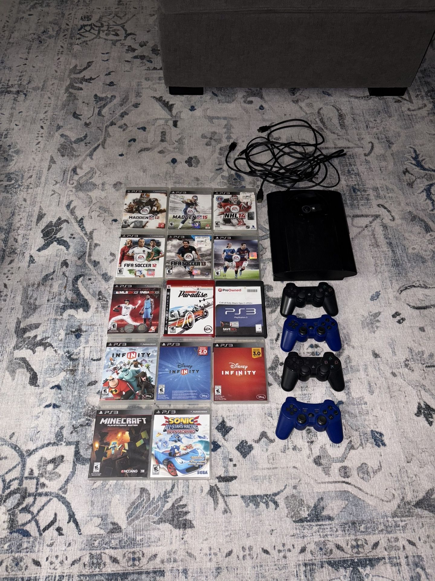 PS3 Disney Infinity Lot with other Games