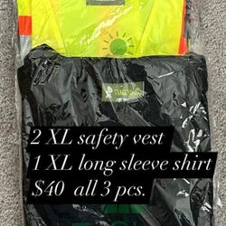 3pcs Safty Vest Only
