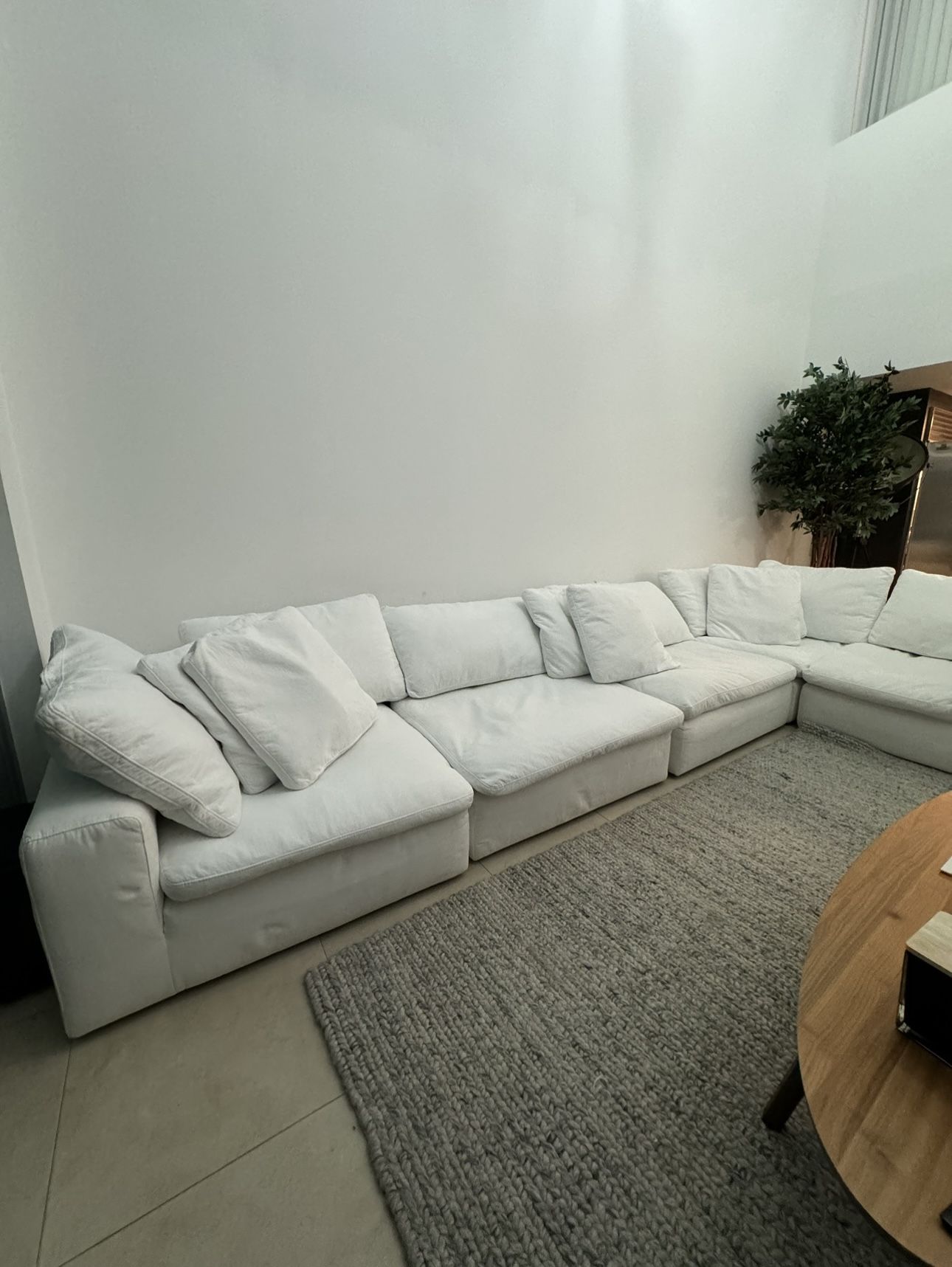 5 piece cloud couch. super comfy!!!