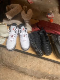 Shoes, boots and slides