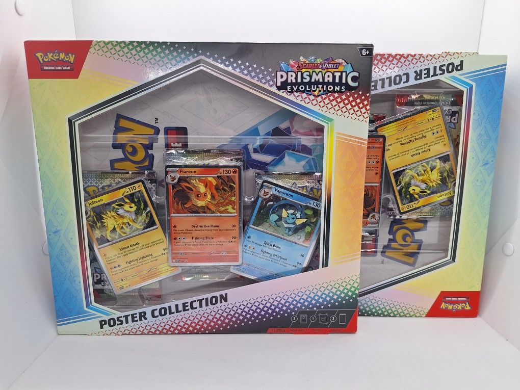 Pokemon Prismatic Evolution Poster Collection 