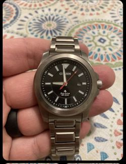 Citizen Pro master Sapphire Crystal Glass, 200m