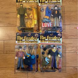1999 The Beatles SubaFilms McFarlane Toys Action Figure Doll Yellow Submarine