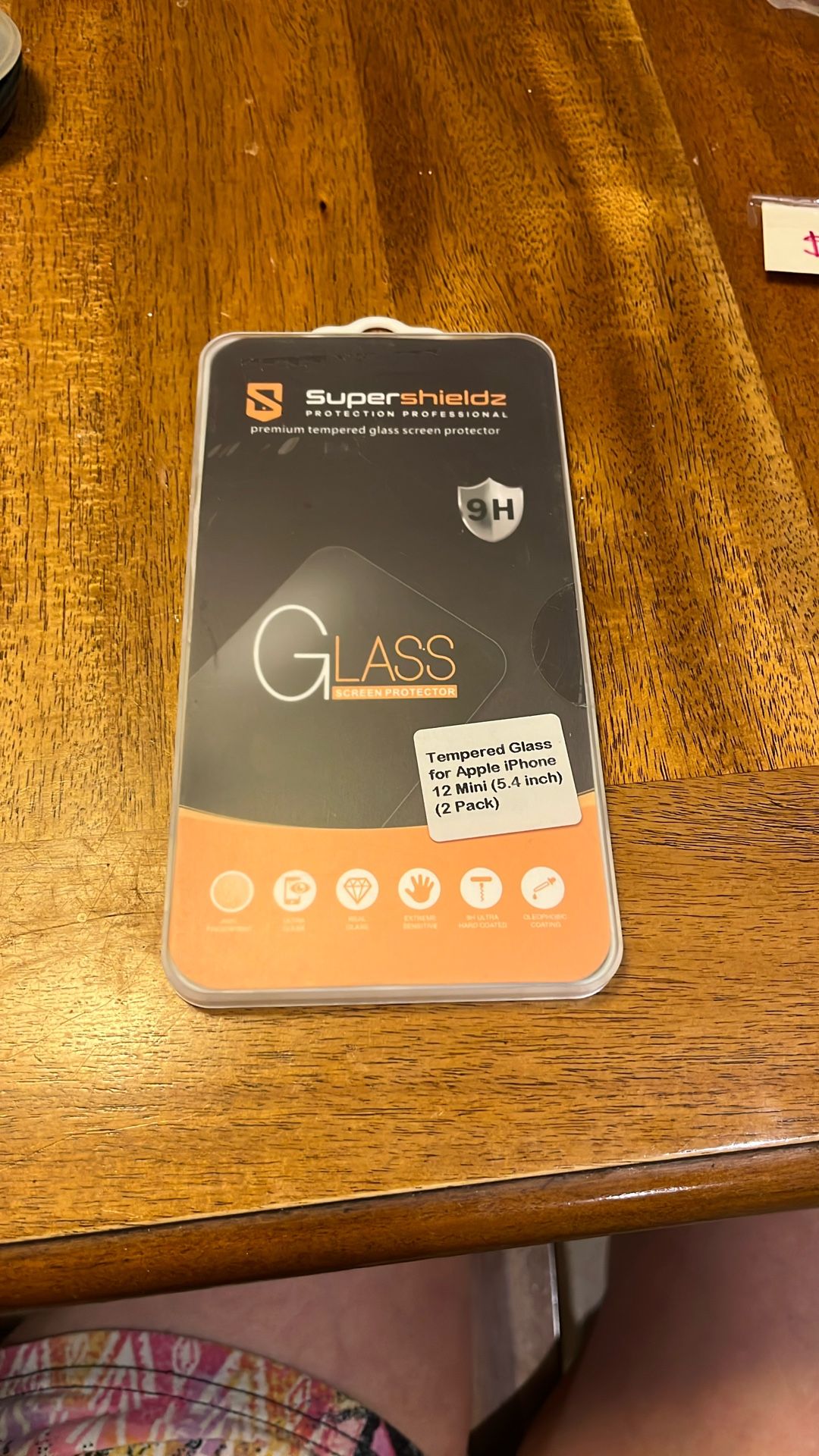 1 tempered glass for Apple IPhone 12 mini