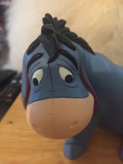 Disney Eyore solid not stuffed