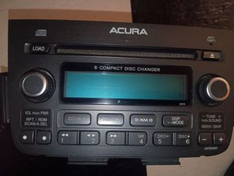 06 Acura MDX Radio