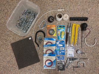 Garage Bundle- Mixed Hardware and Home Repair Lot