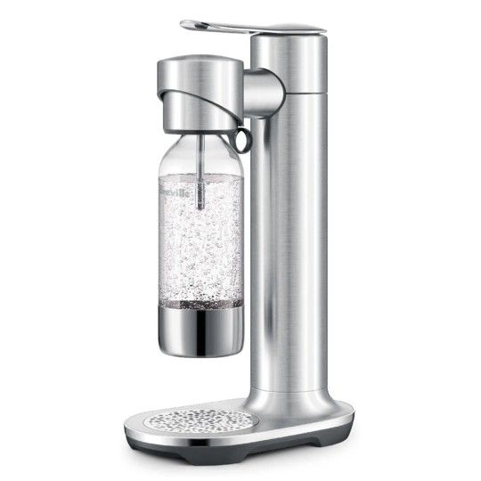 BREVILLE The InFizz Aqua Sparkling Water Carbonator (Brushed Stainless Steel - BCA600BSS)
