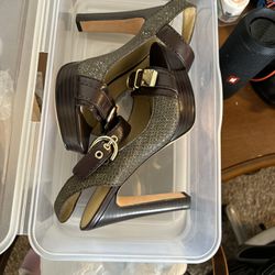 new coach heels, kept in box