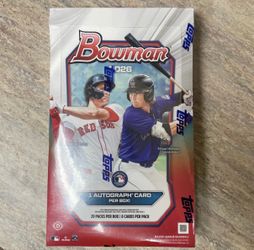 SEALED 2026 Bowman Baseball Hobby Box - 1 Autograph Guaranteed Tier 1 Inception Finest