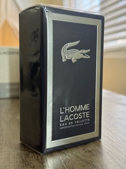 Brand New L'Homme Lacoste Eau de Toilette Cologne – 3.3 oz / 100ml (Sealed)