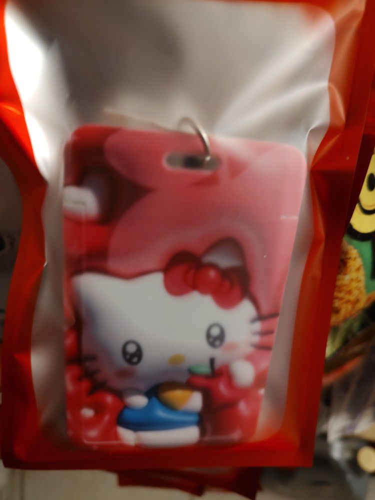 Hello Kitty 3D ID Holder With Lanyard $10 Each 