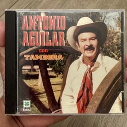 Antonio Aguilar - Con Tambora (2002 CD) Rare Musart Mexican Banda Latin Corrido