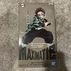 Open Box Maxmatic Bandai Demon Slayer Tanjiro Kamado Banpresto Figure