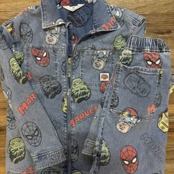 Marvel Jacket And Pants 