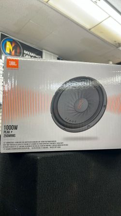 JBL 12 Inch Subwoofer Stage 12 Series 1000 Watts Max Power 250 RMS Power Handling 
