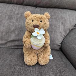 JellyCat Shanghai Exclusive Bartholomew Bear “Cupcake”