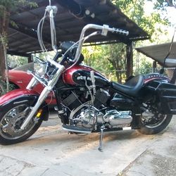 Custom Vstar 1100 Classic Suicide Shift