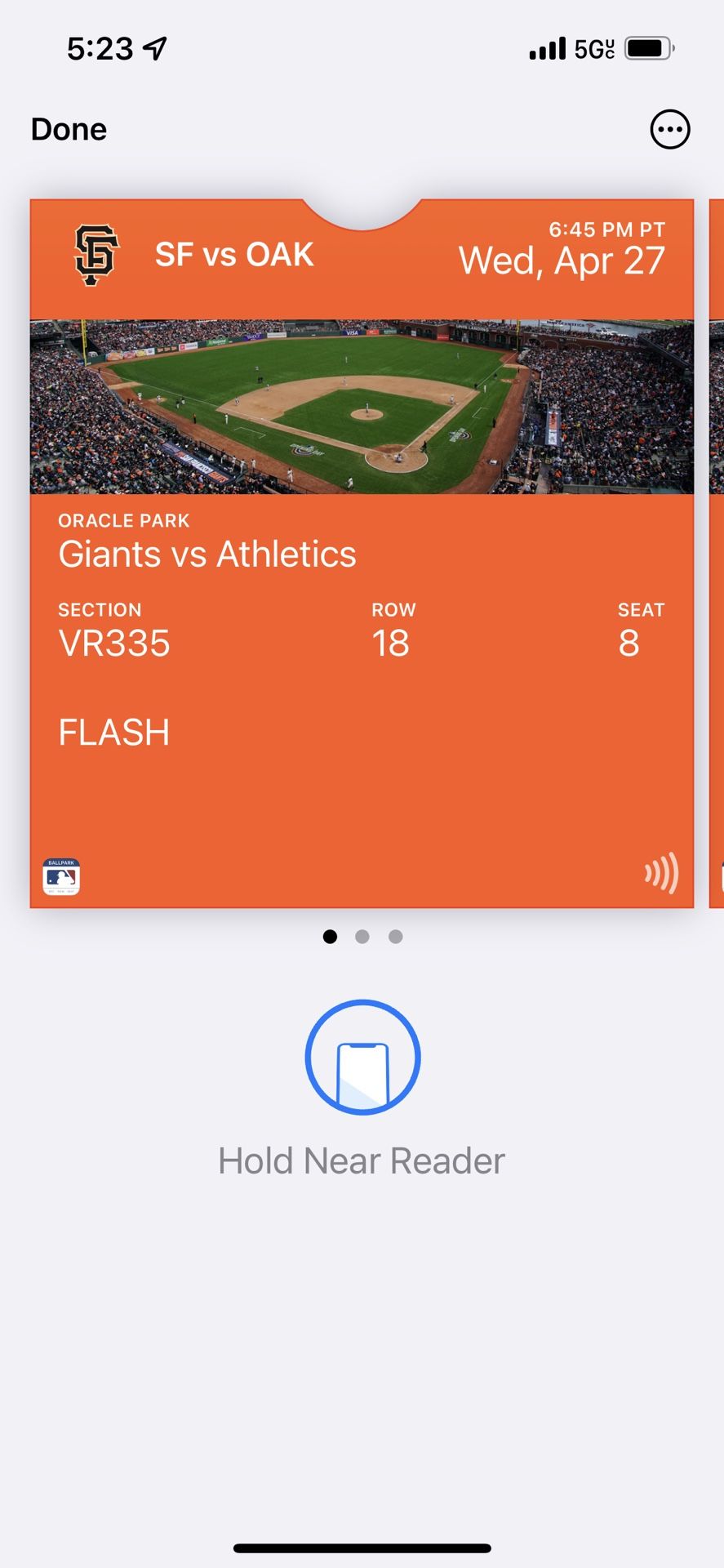 3 Giants tickets 4/27/22. 100.00 For All 3