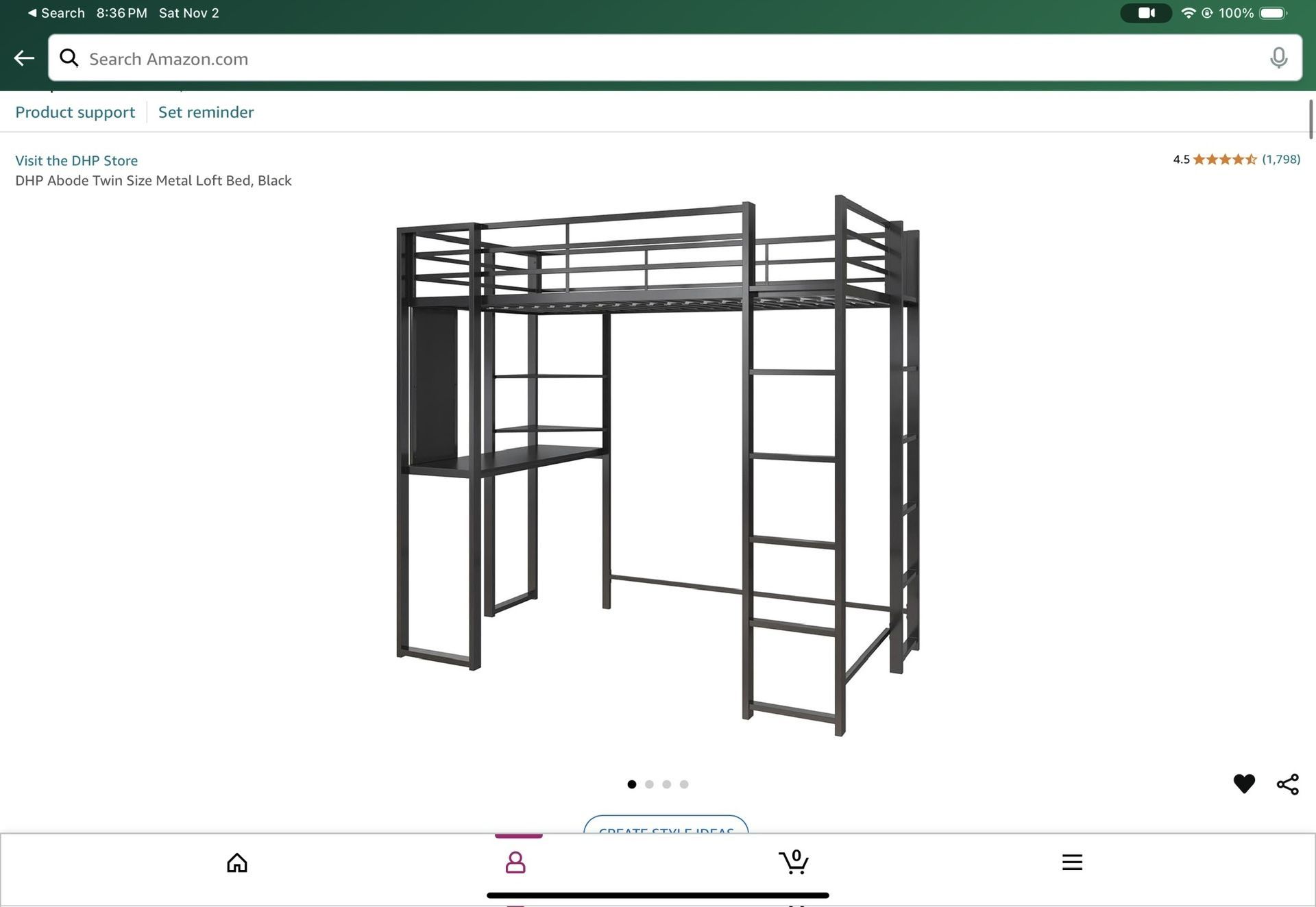 Twin Loft Bed Frame