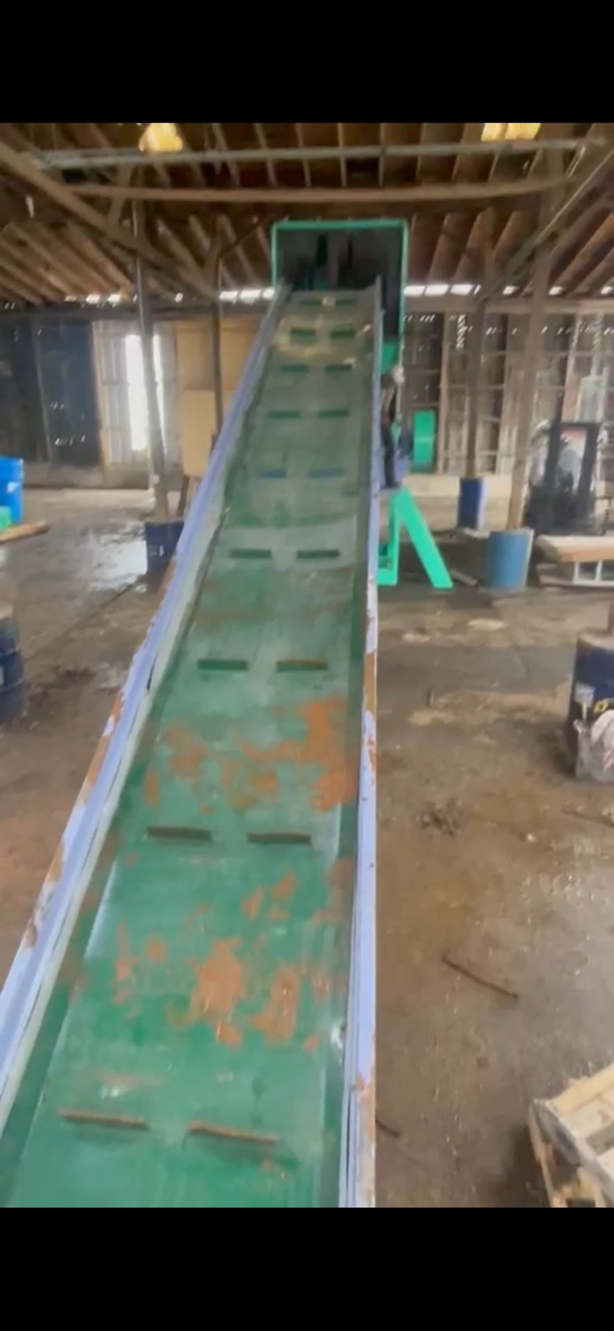 30 FT Rubber Belt Conveyor