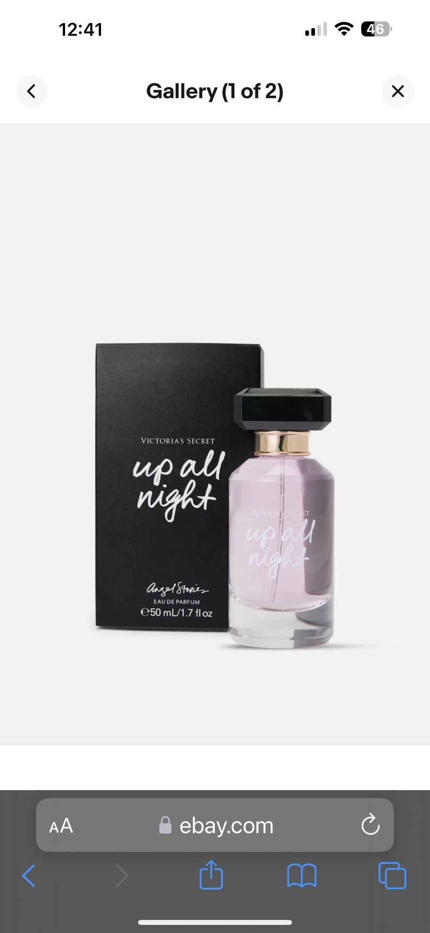 Victoria's Secret Angel Stories Up All Night Eau de Parfum perfume 3.4 oz New