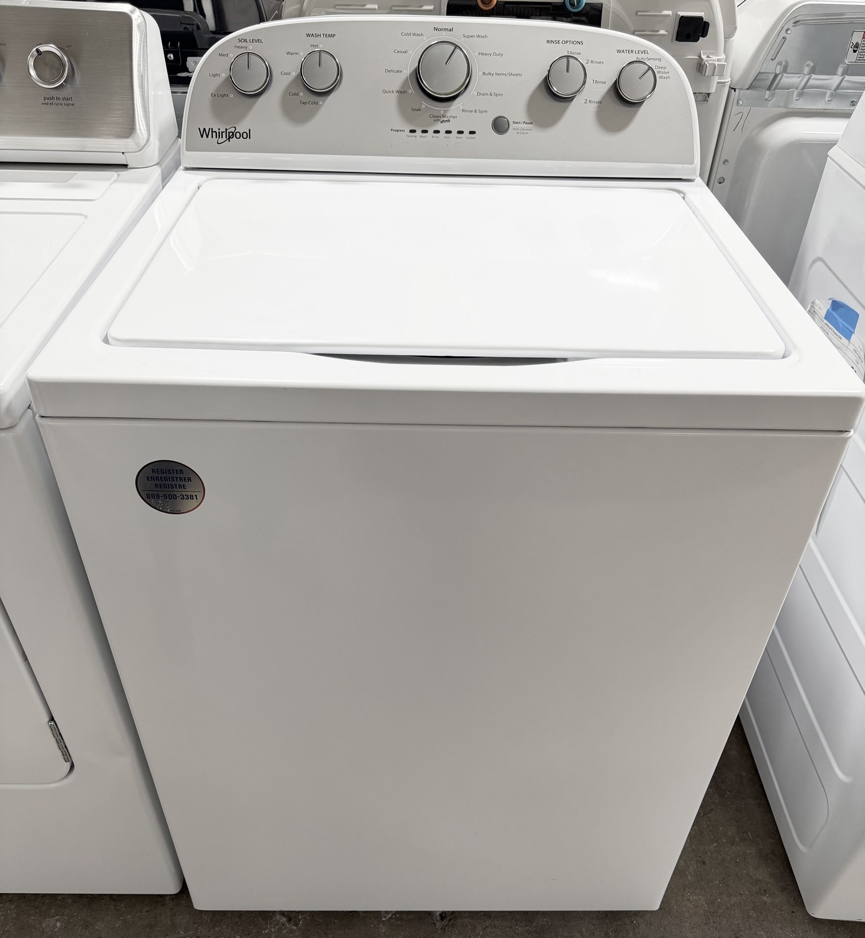 Whirlpool High Efficiency Top-Load Washer