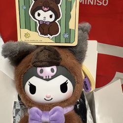 Miniso Hello Kitty & Friends Chill Capybara Vinyl Plush Kuromi