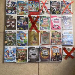 Nintendo Wii Games 