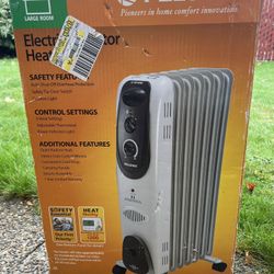 New! Pelonis Electric Radiator Heater