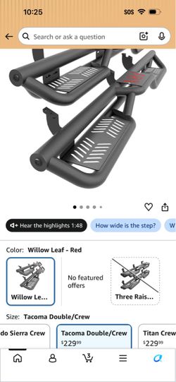 Tacoma running boards