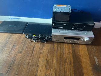 Mixed Electronics Lot — Receiver, VCR, Laptops & More