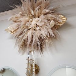 pampas wall decore